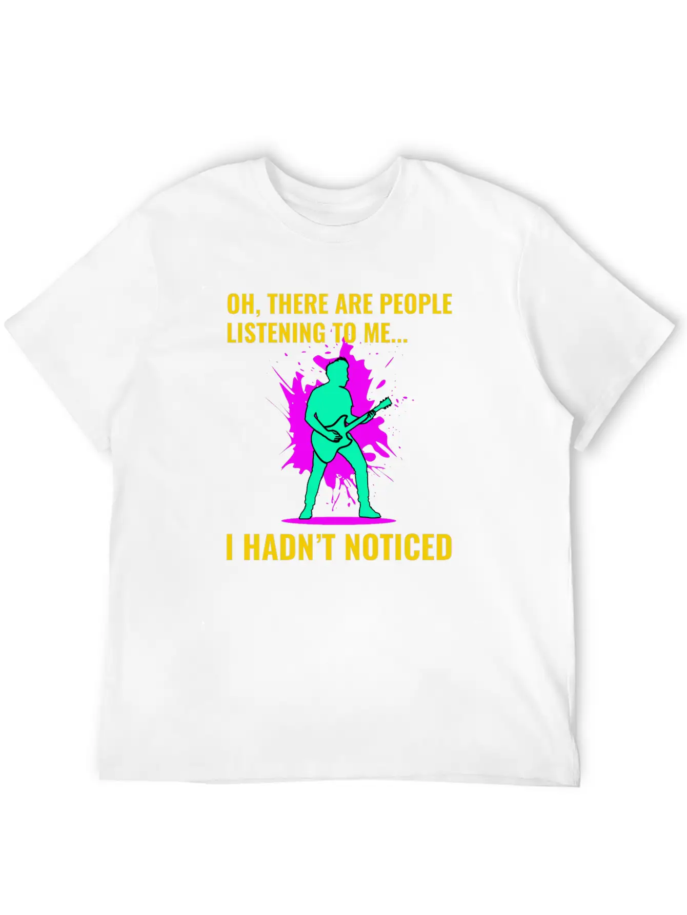 Bass Guitar Player Music Musician Bassist Funny Lightweight Cotton T-Shirt – Daily Comfort Graphic Shirt