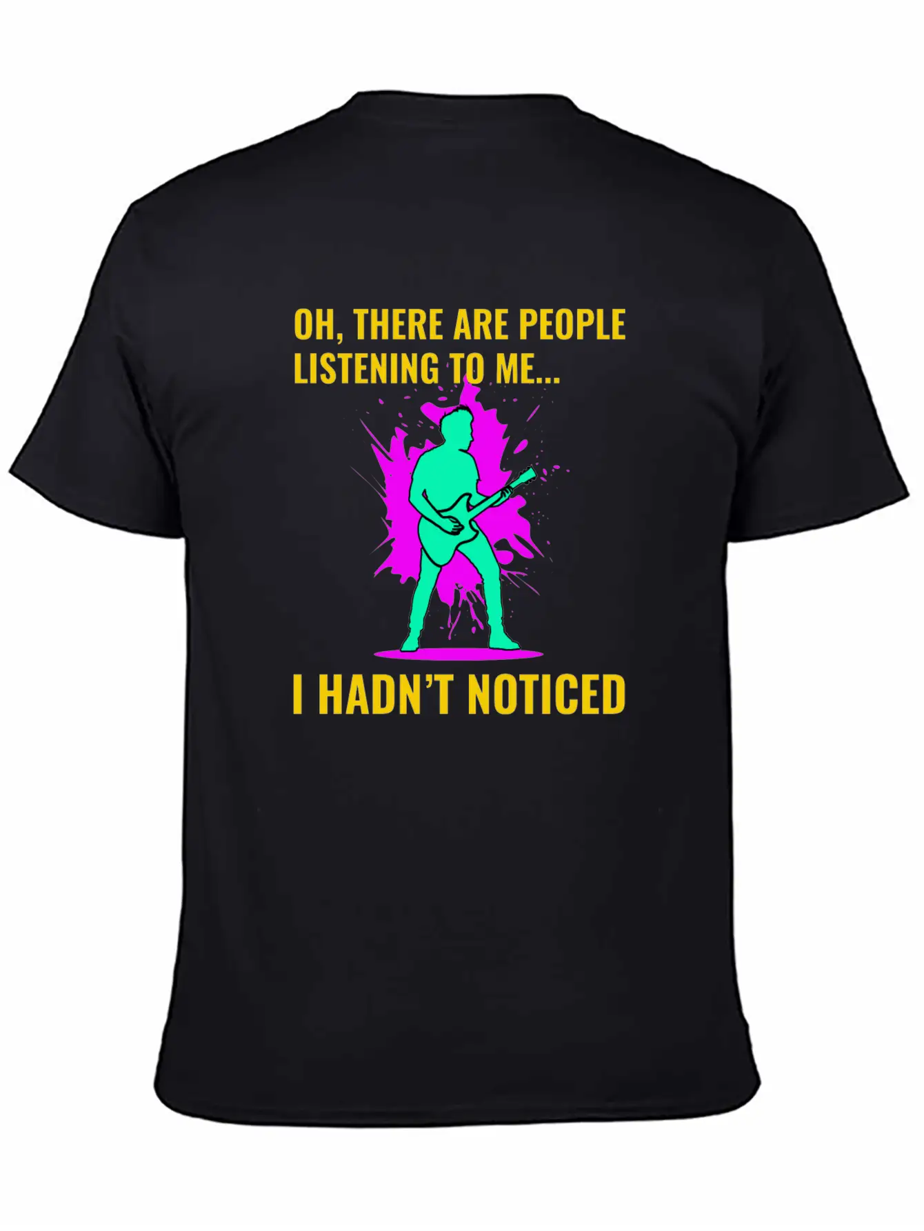 Bass Guitar Player Music Musician Bassist Funny Lightweight Cotton T-Shirt – Daily Comfort Graphic Shirt