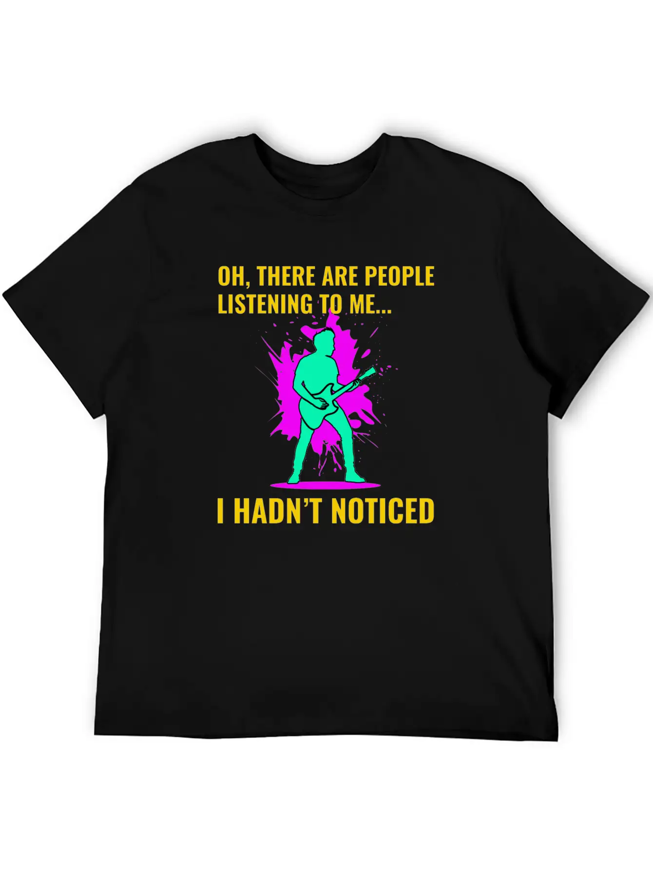 Bass Guitar Player Music Musician Bassist Funny Lightweight Cotton T-Shirt – Daily Comfort Graphic Shirt
