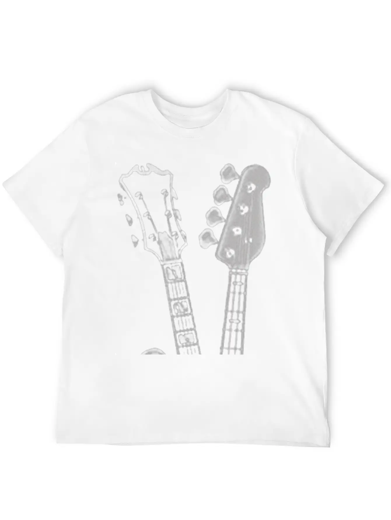BASS GUITAR SHIRT FINGER GUITAR SHIRT Essenti Lightweight Cotton T-Shirt – Daily Comfort Graphic Shirt