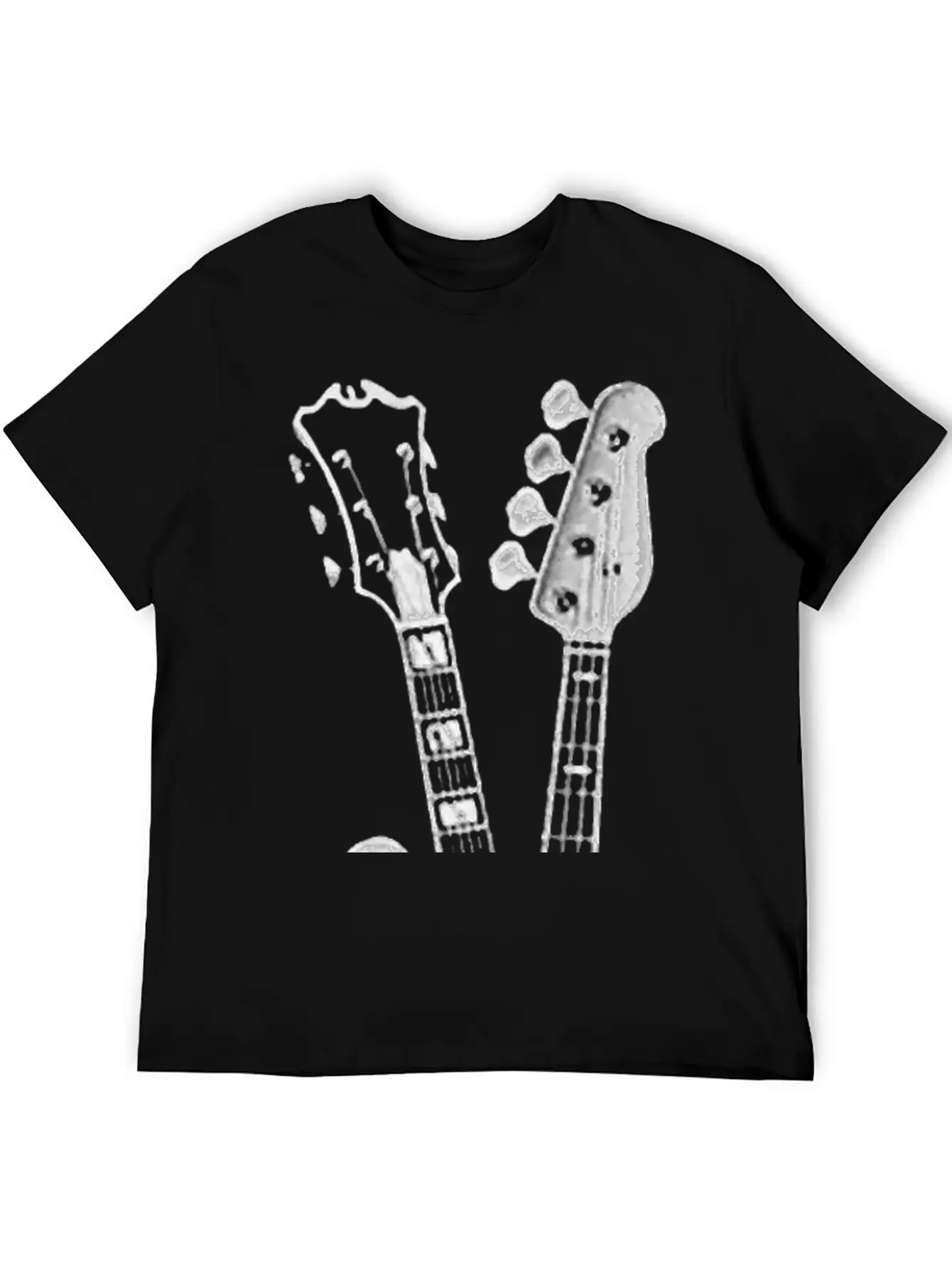 BASS GUITAR SHIRT FINGER GUITAR SHIRT Essenti Lightweight Cotton T-Shirt – Daily Comfort Graphic Shirt