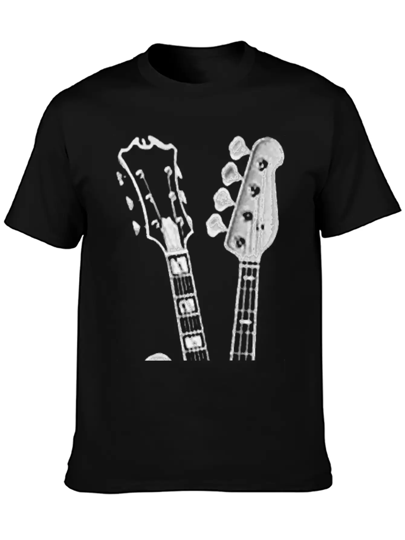 BASS GUITAR SHIRT FINGER GUITAR SHIRT Essenti Lightweight Cotton T-Shirt – Daily Comfort Graphic Shirt