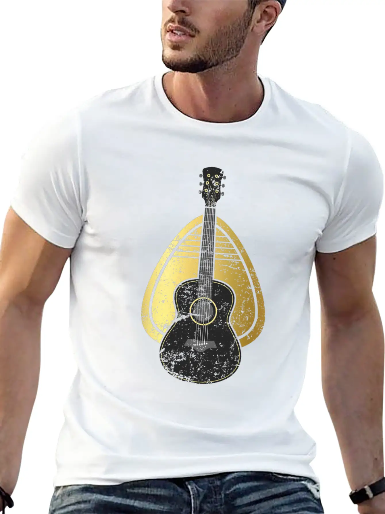 Bass Guitar Unisex Casual T-Shirt – Clean Design For Daily Comfort