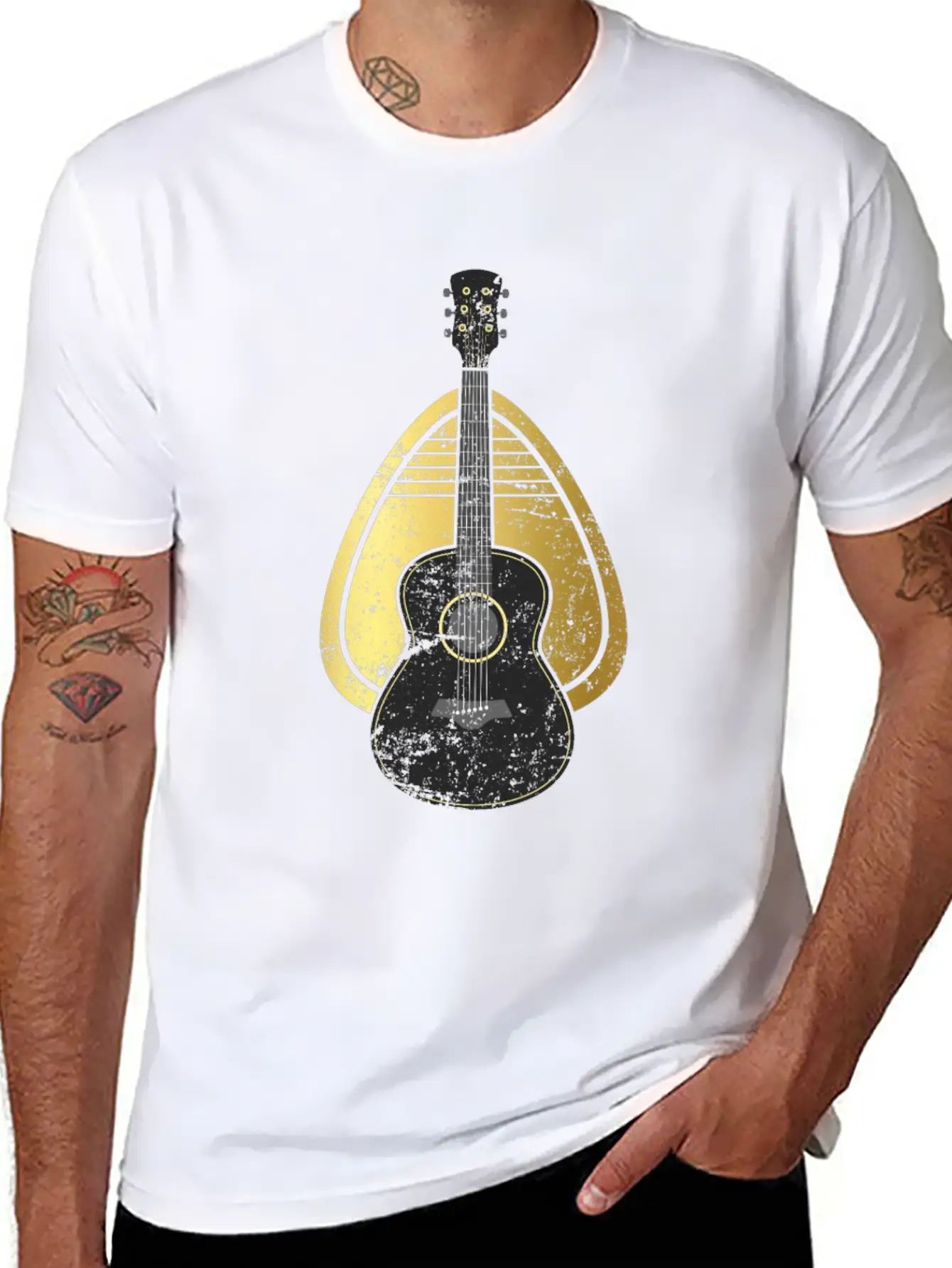 Bass Guitar Unisex Casual T-Shirt – Clean Design For Daily Comfort