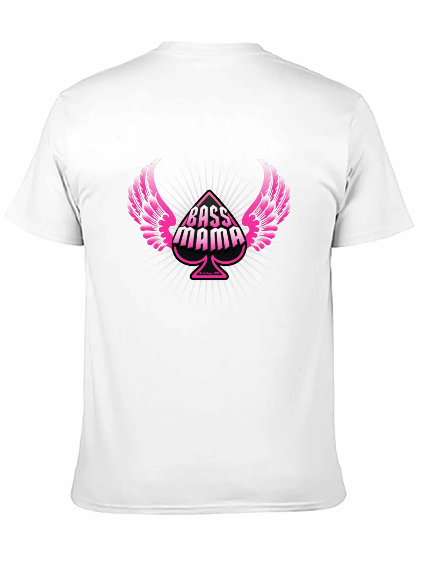 Bass Mama Unisex Casual T-Shirt – Clean Design For Daily Comfort