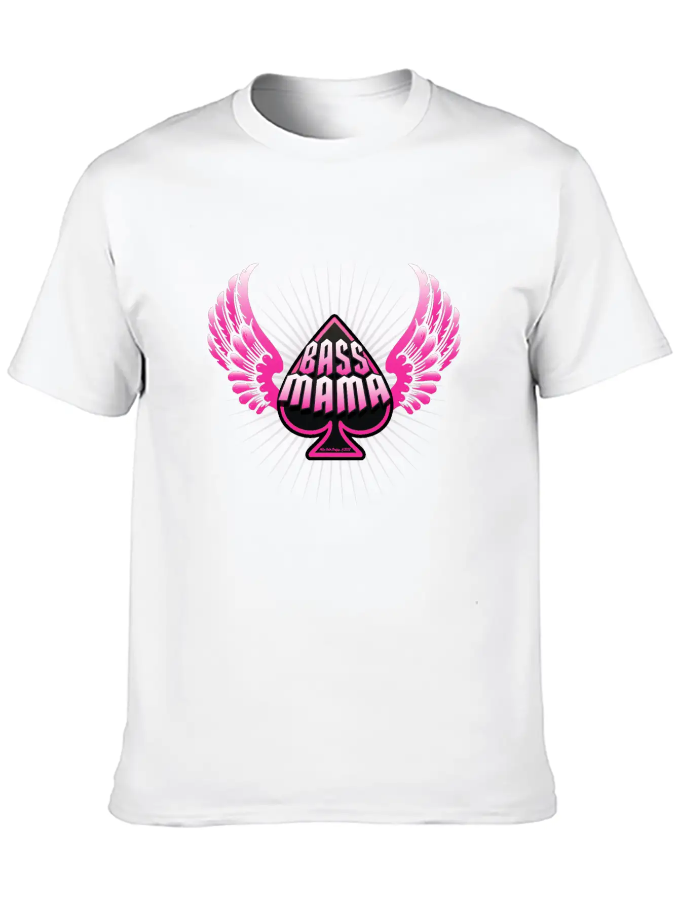 Bass Mama Unisex Casual T-Shirt – Clean Design For Daily Comfort