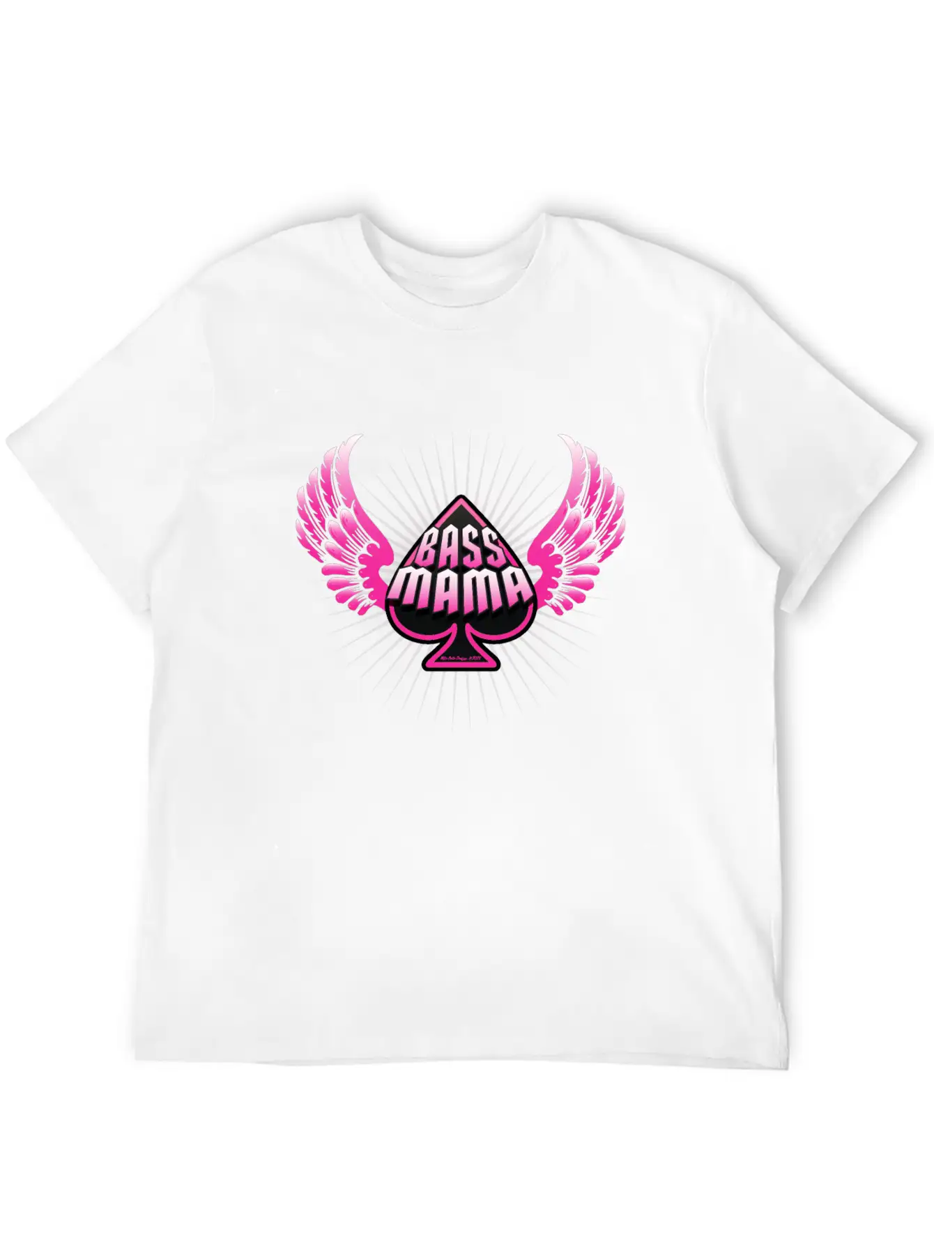 Bass Mama Unisex Casual T-Shirt – Clean Design For Daily Comfort