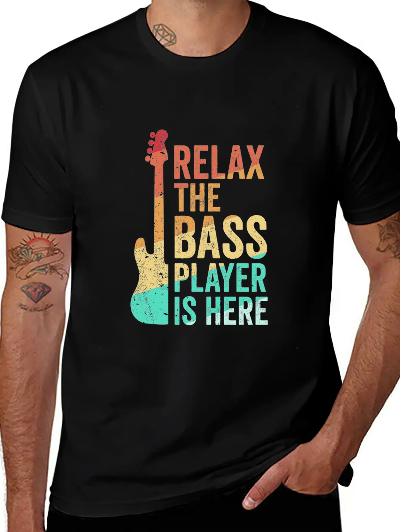 Bass Player Gift Idea Soft Cotton Short Sleeve Tee – Unisex Wardrobe Staple