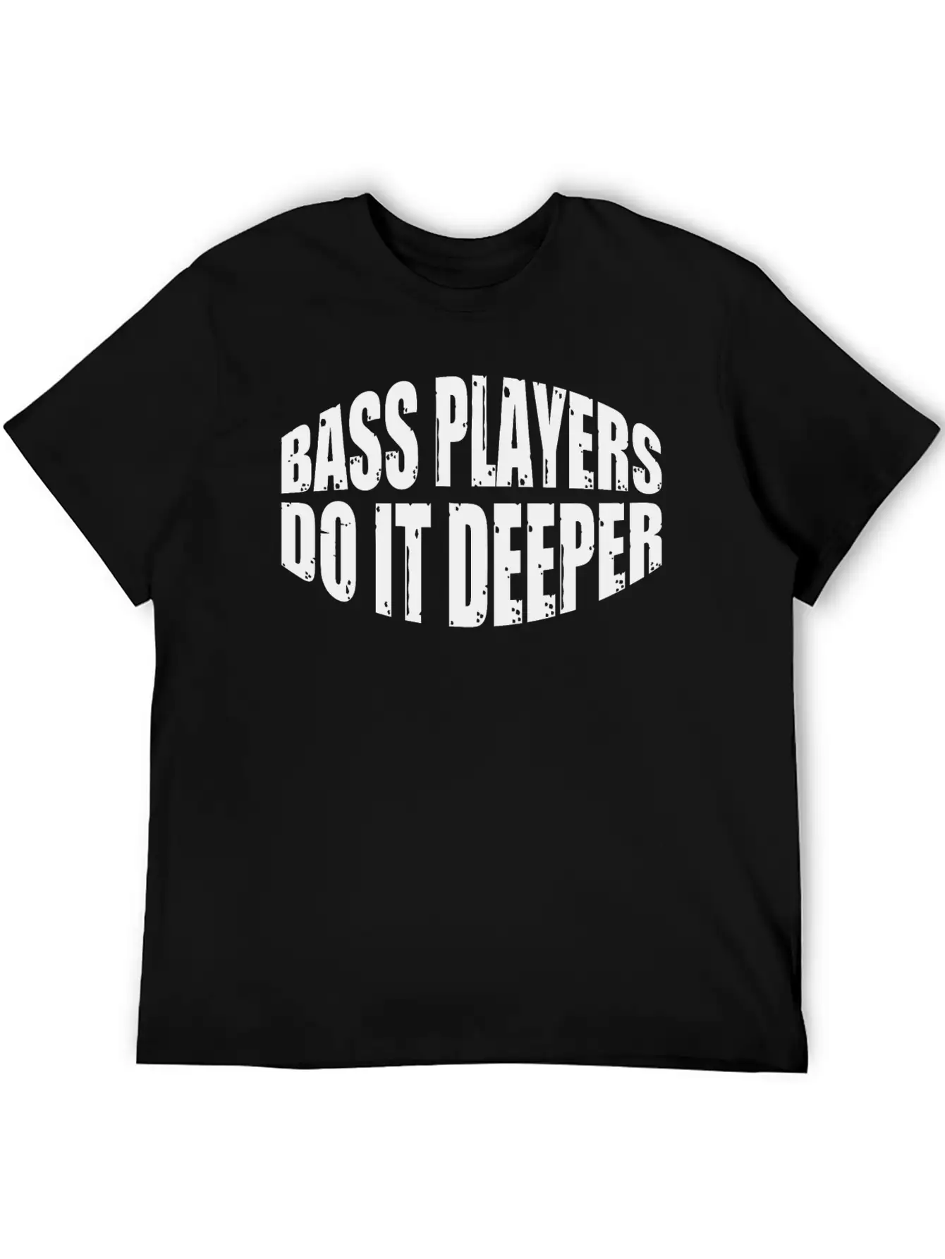 Bass Players Do It Deeper 7 Lightweight Cotton T-Shirt – Daily Comfort Graphic Shirt