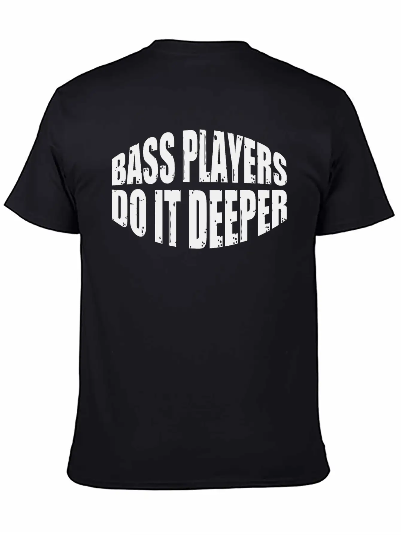 Bass Players Do It Deeper 7 Lightweight Cotton T-Shirt – Daily Comfort Graphic Shirt