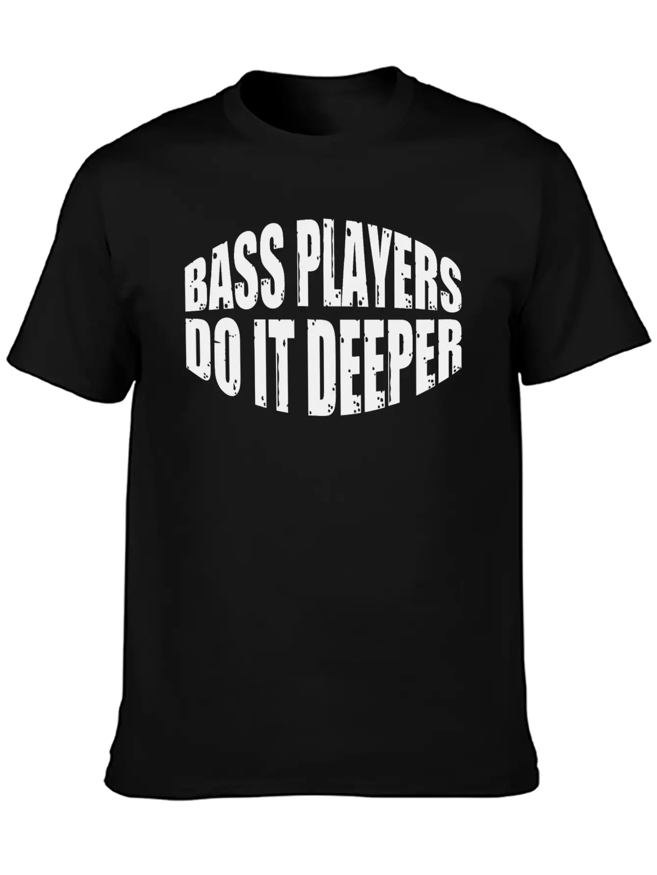 Bass Players Do It Deeper 7 Lightweight Cotton T-Shirt – Daily Comfort Graphic Shirt
