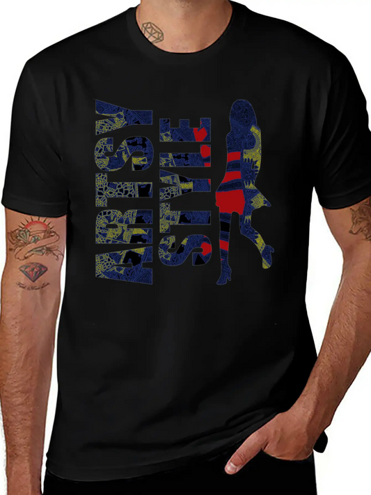 Batik Artsy Style Lightweight Cotton T-Shirt – Daily Comfort Graphic Shirt