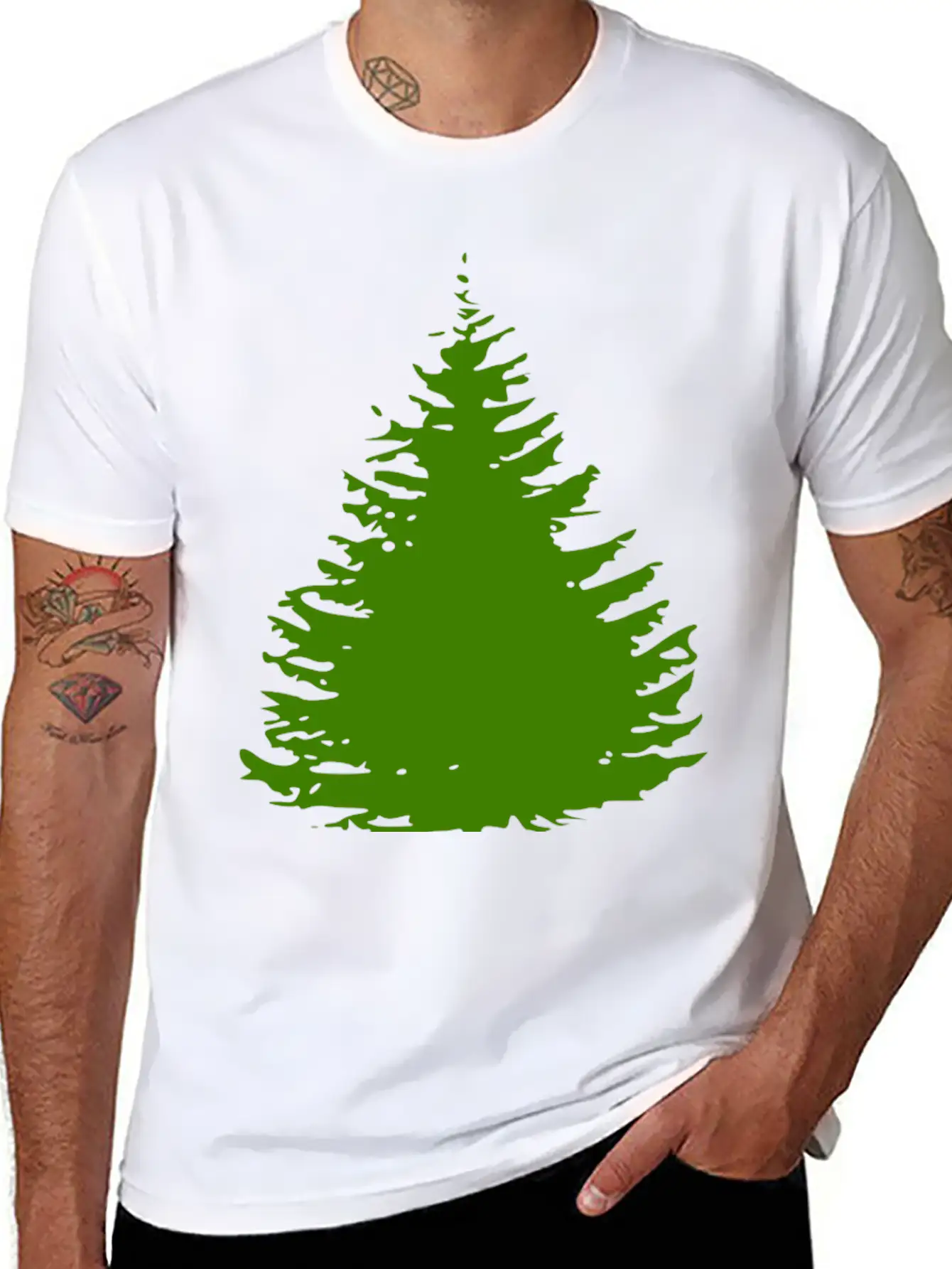 Baum Tree Baumstamm Wald Forest Woods63 Classic Fit Graphic Tee For Daily Comfort – Unisex Cotton Shirt