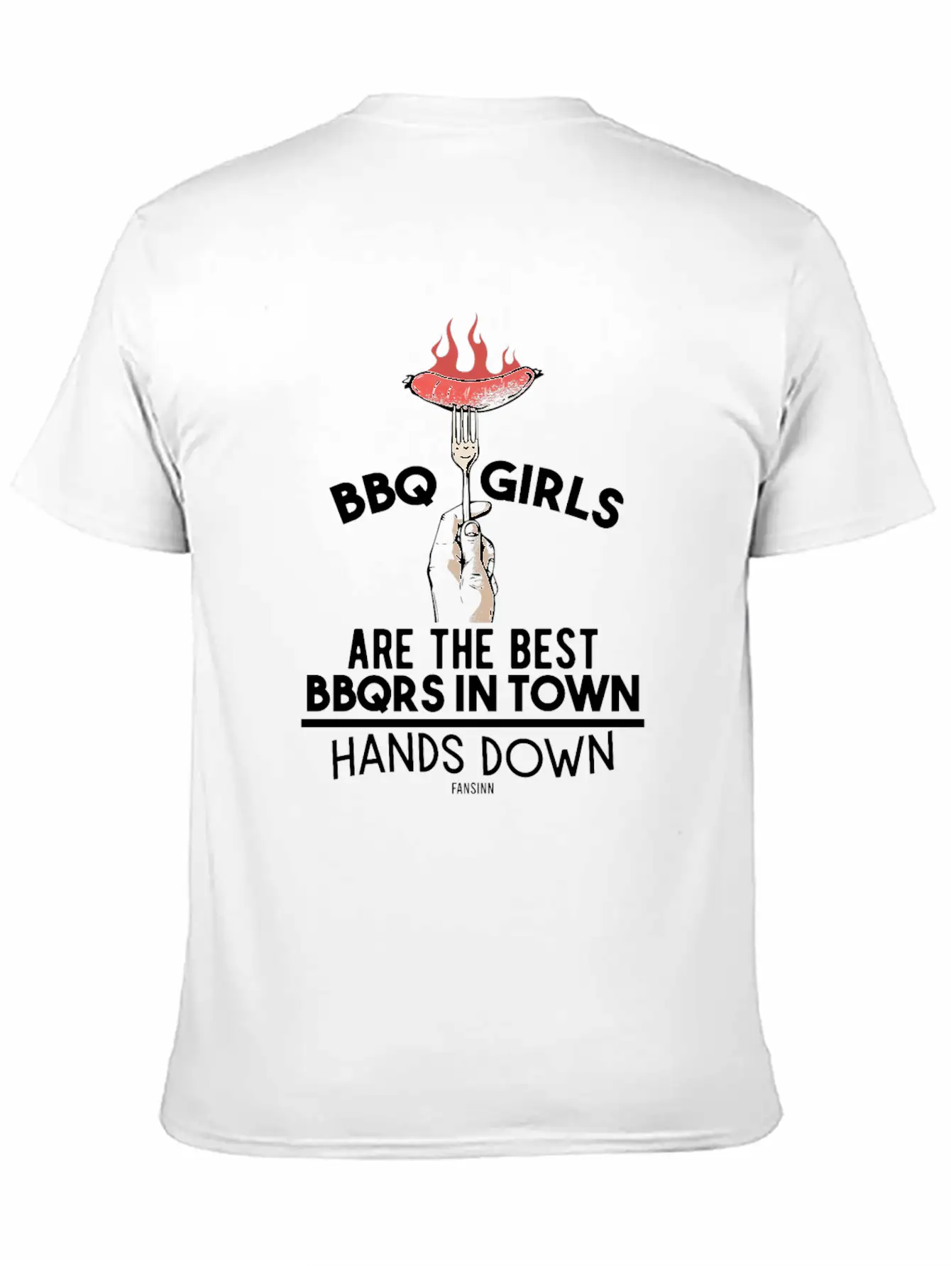 BBQ Girls Are The Best BBQRS In Town Classic Fit Graphic Tee For Daily Comfort – Unisex Cotton Shirt
