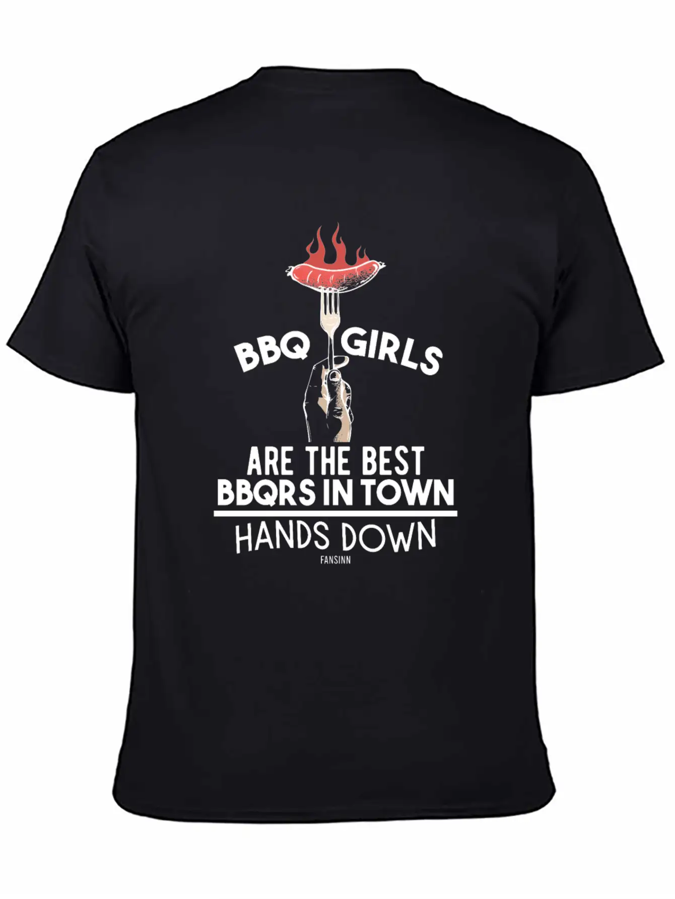 BBQ Girls Are The Best BBQRS In Town Classic Fit Graphic Tee For Daily Comfort – Unisex Cotton Shirt