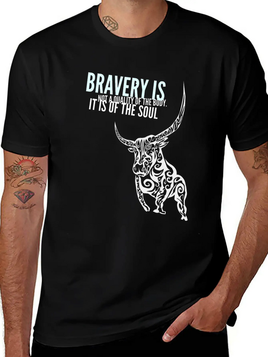 Be Brave Unisex Casual T-Shirt – Clean Design For Daily Comfort