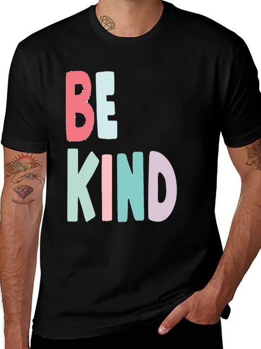 Be Kind Modern Fit Casual T-Shirt – Clean And Versatile Design