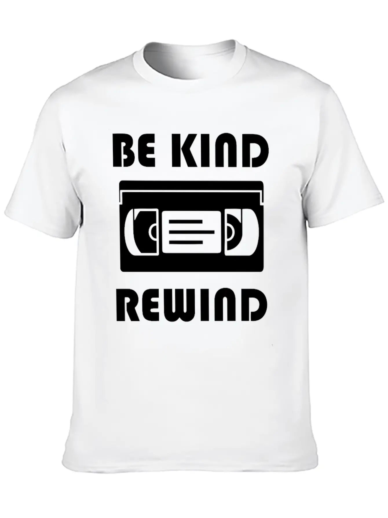 Be Kind Rewind Stylish Everyday T-Shirt – Unisex Basic Cotton Tee