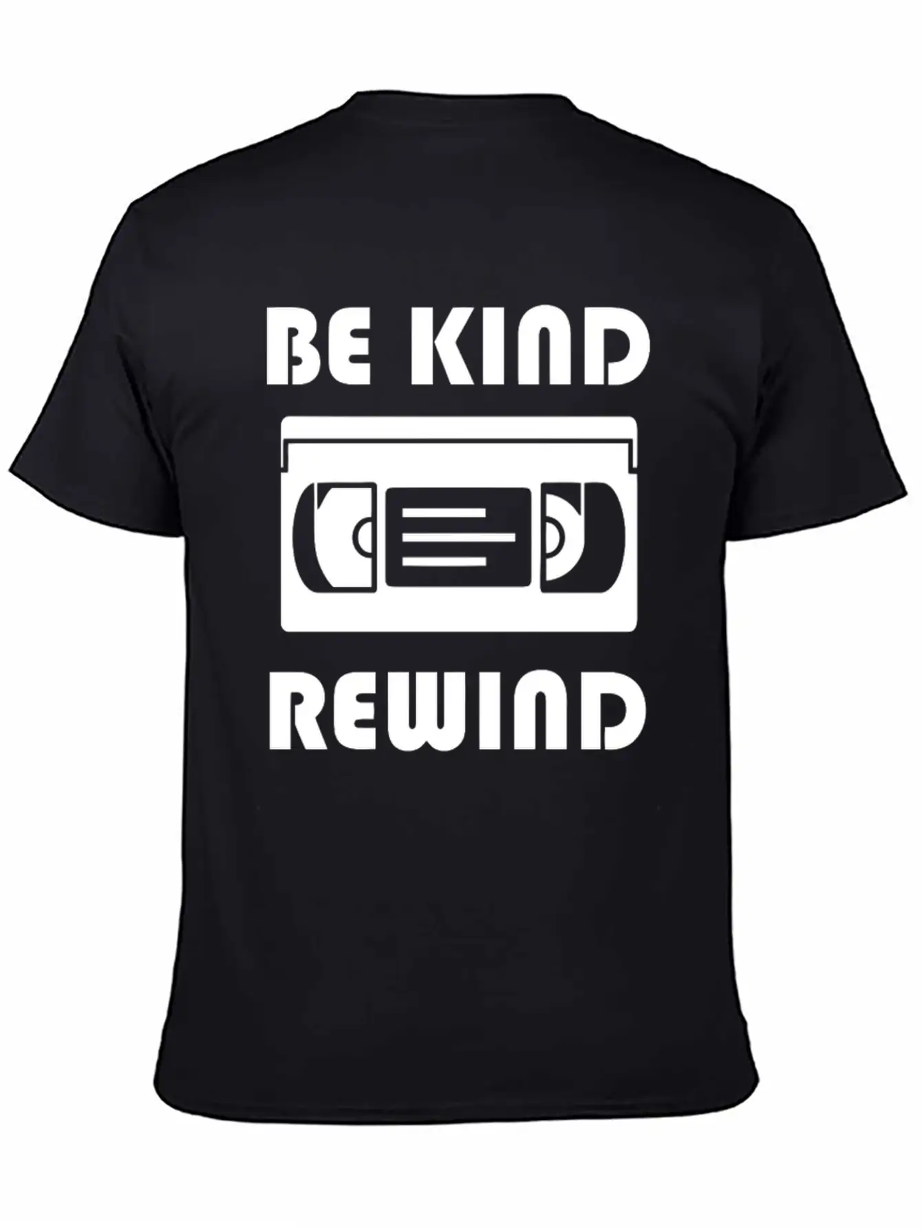 Be Kind Rewind Stylish Everyday T-Shirt – Unisex Basic Cotton Tee