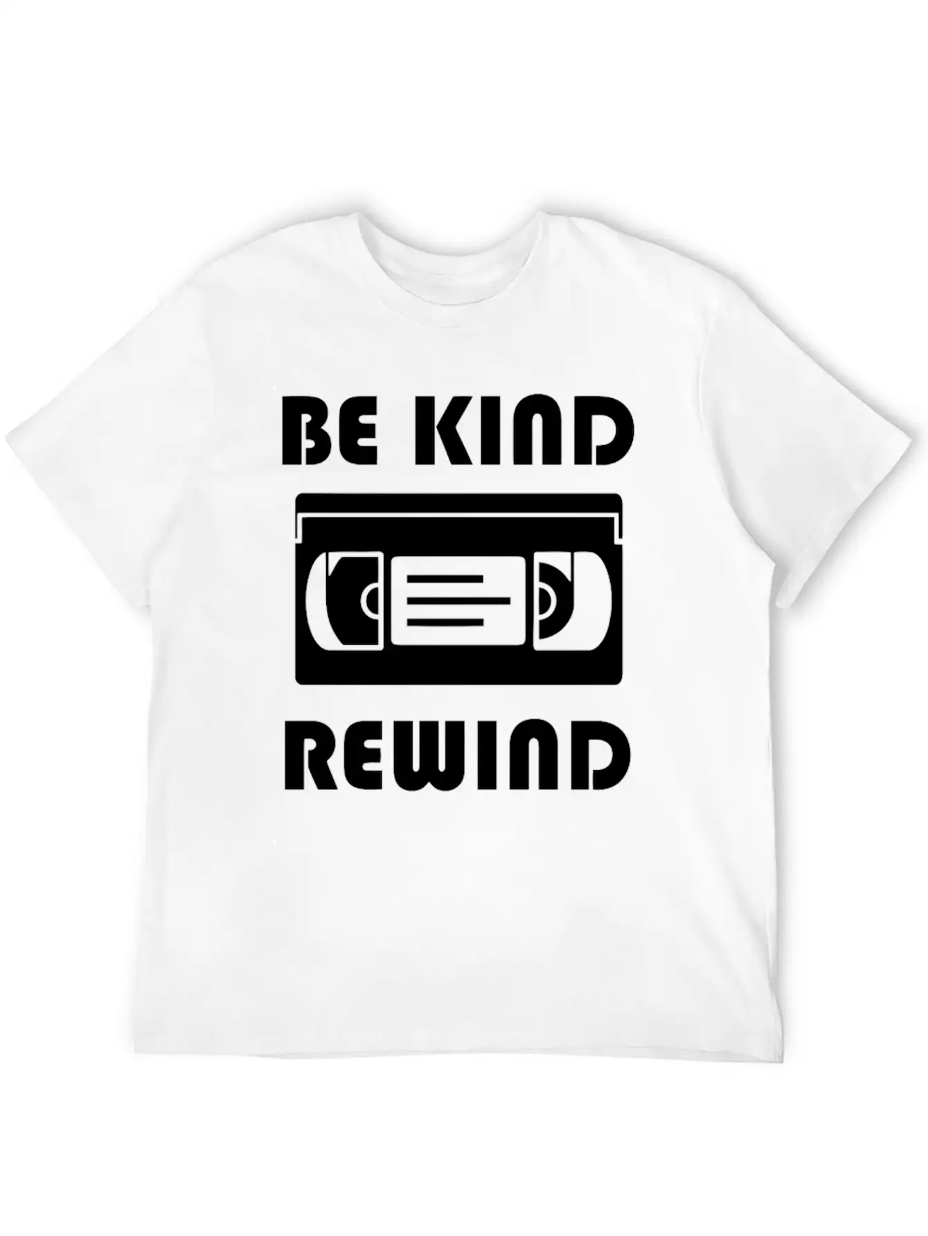 Be Kind Rewind Stylish Everyday T-Shirt – Unisex Basic Cotton Tee