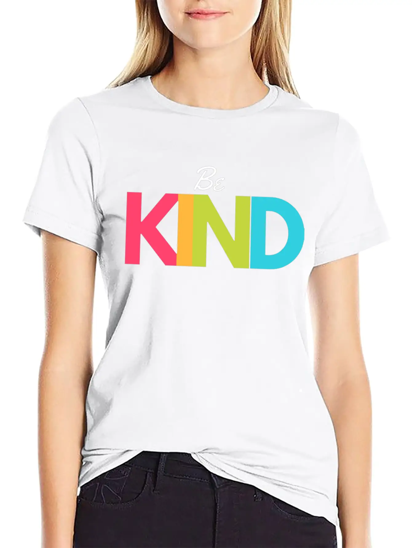Be Kind Stylish Everyday T-Shirt – Unisex Basic Cotton Tee