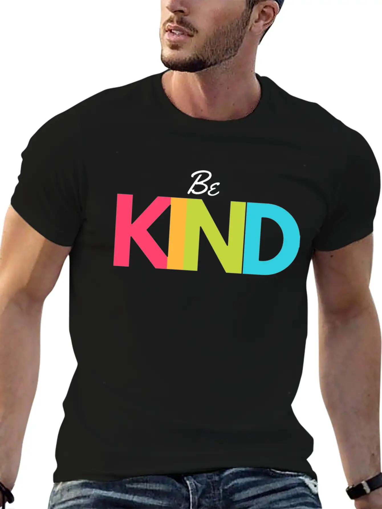 Be Kind Stylish Everyday T-Shirt – Unisex Basic Cotton Tee