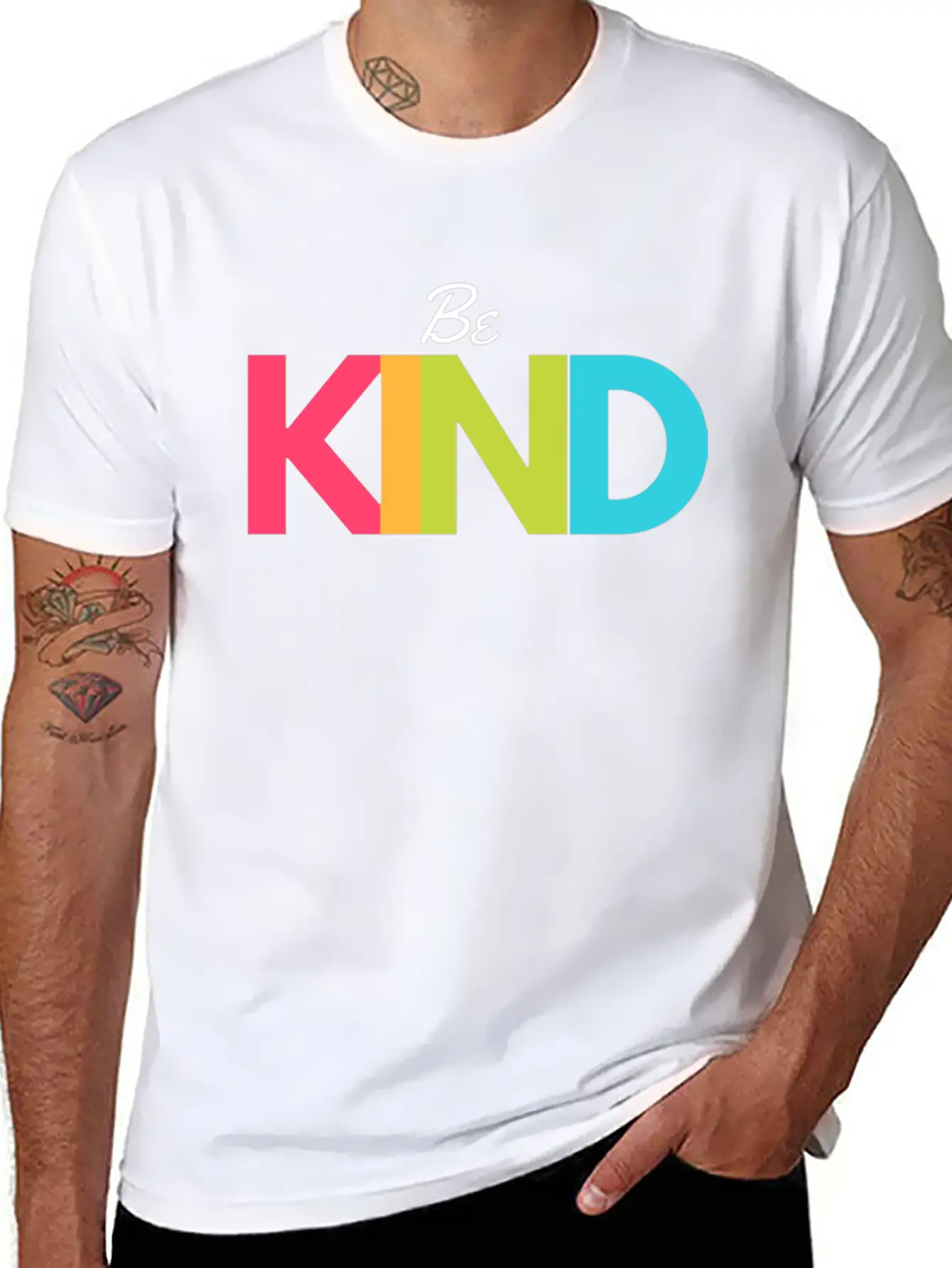 Be Kind Stylish Everyday T-Shirt – Unisex Basic Cotton Tee