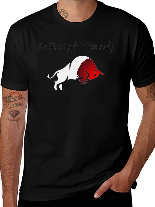 Be Strong For Yourself Essential Cotton Tee For Daily Outfits – Unisex Style