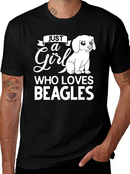 Beagle Dog Puppies Owner Lover Classic Fit Graphic Tee For Daily Comfort – Unisex Cotton Shirt