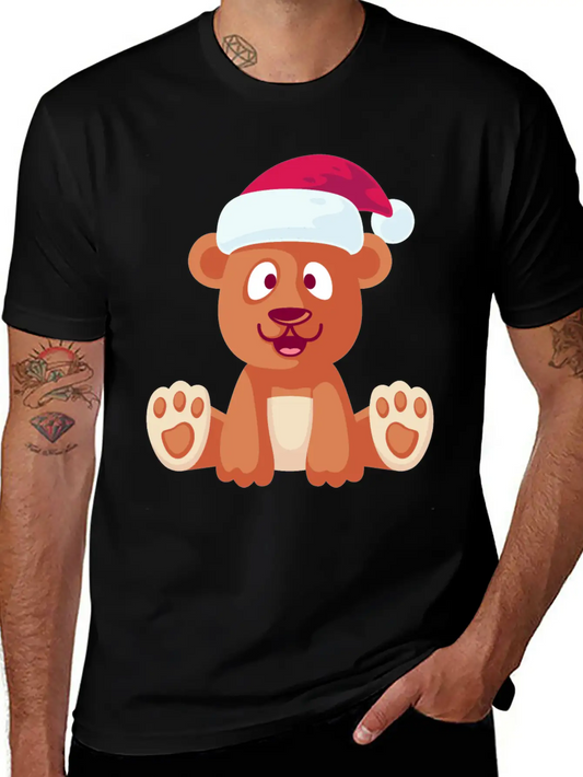 Bear Freexmas17mnr Soft Cotton Short Sleeve Tee – Unisex Wardrobe Staple