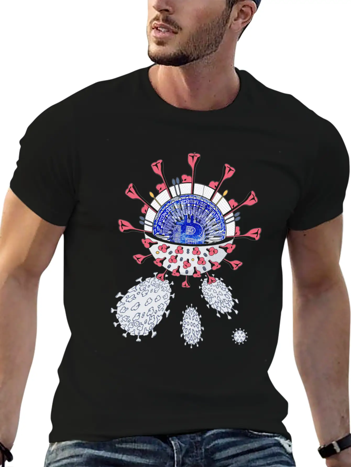 "bitcoin Era" Classic Fit Graphic Tee For Daily Comfort – Unisex Cotton Shirt