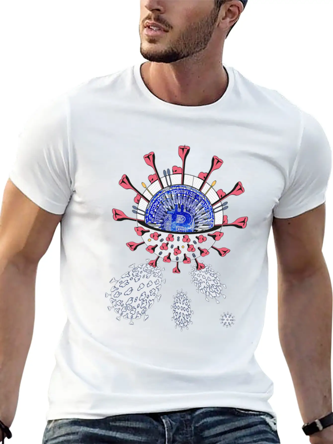 "bitcoin Era" Classic Fit Graphic Tee For Daily Comfort – Unisex Cotton Shirt