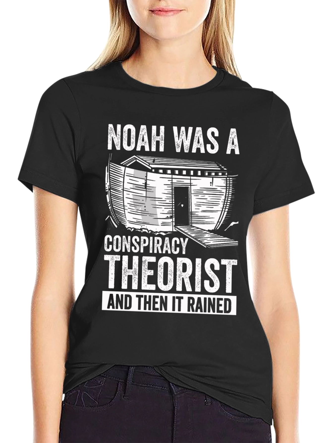 Noah Conspiracy Theorist Funny T-Shirt