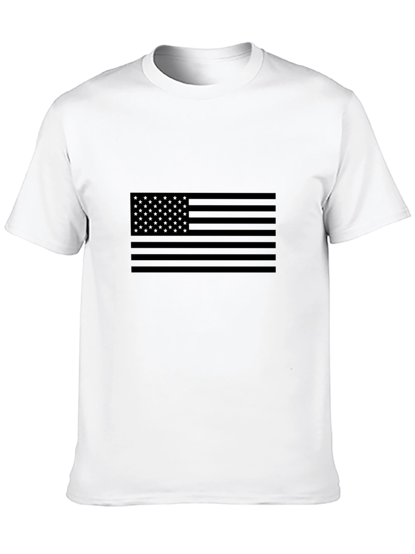 Stealth American Flag Graphic T-Shirt