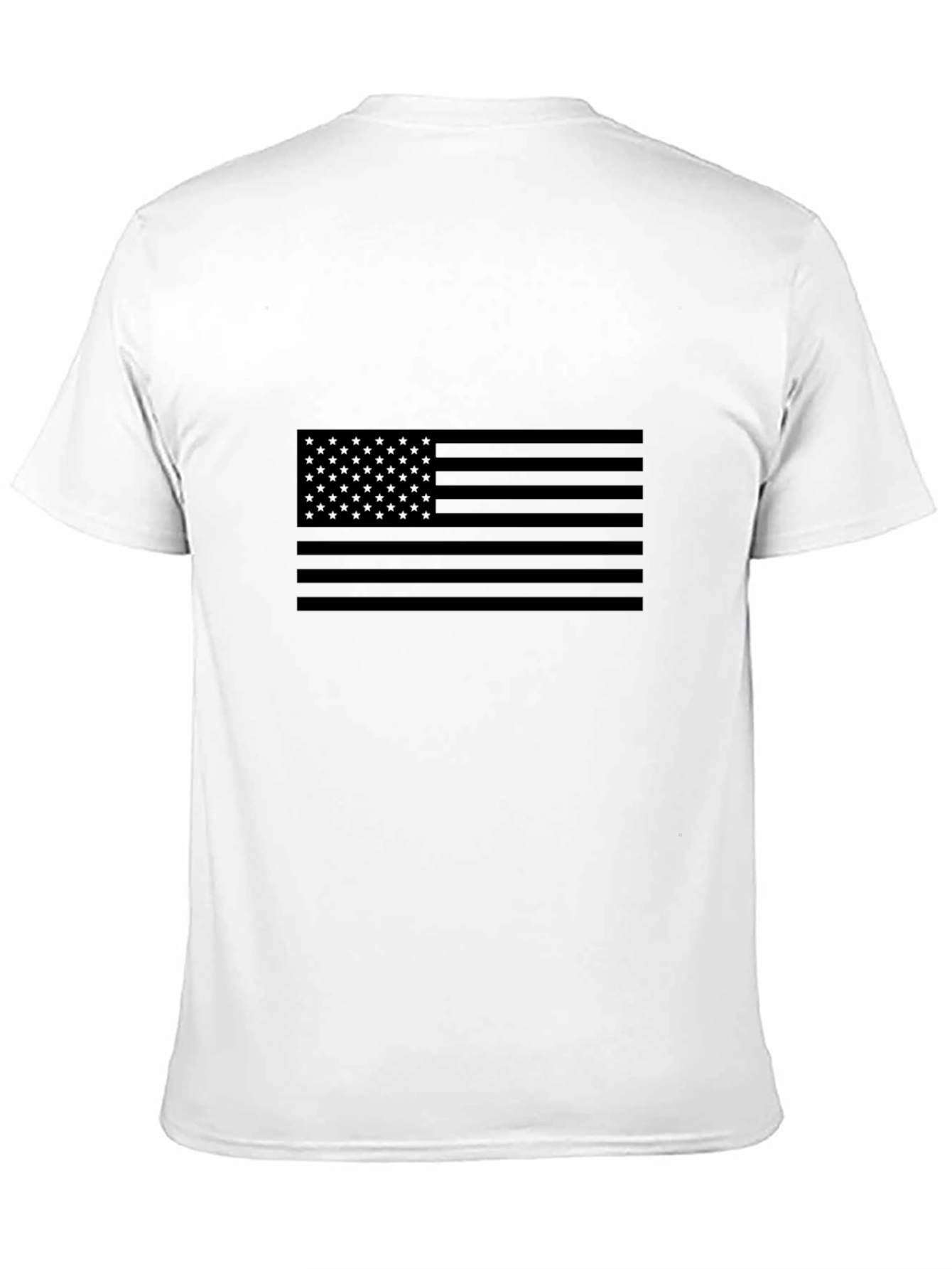 Stealth American Flag Graphic T-Shirt