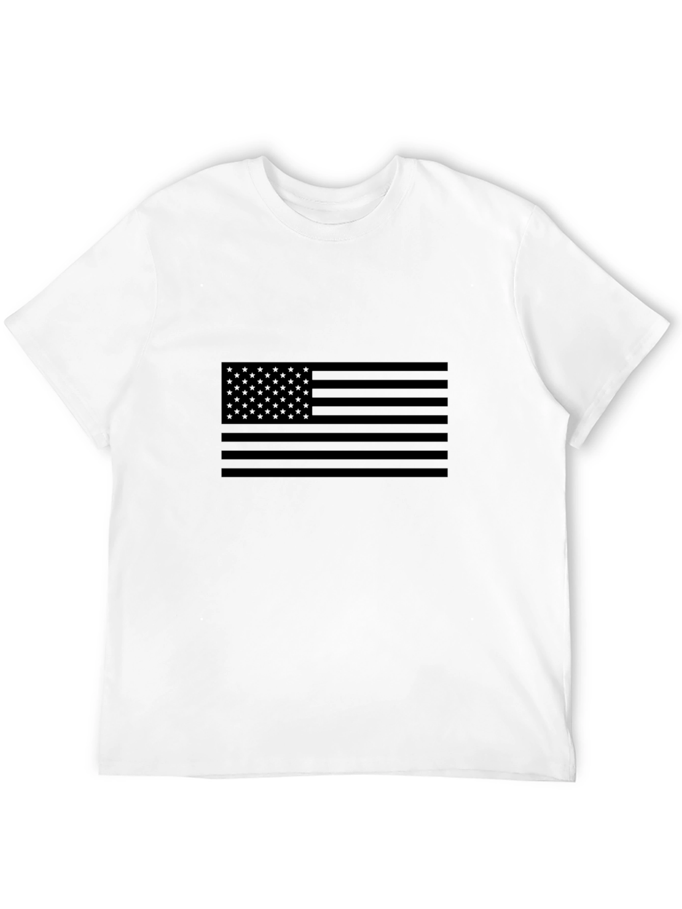Stealth American Flag Graphic T-Shirt