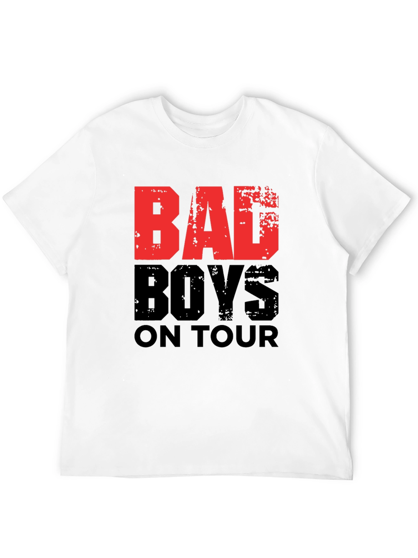 Bad Boys On Tour Graphic T-Shirt - Black
