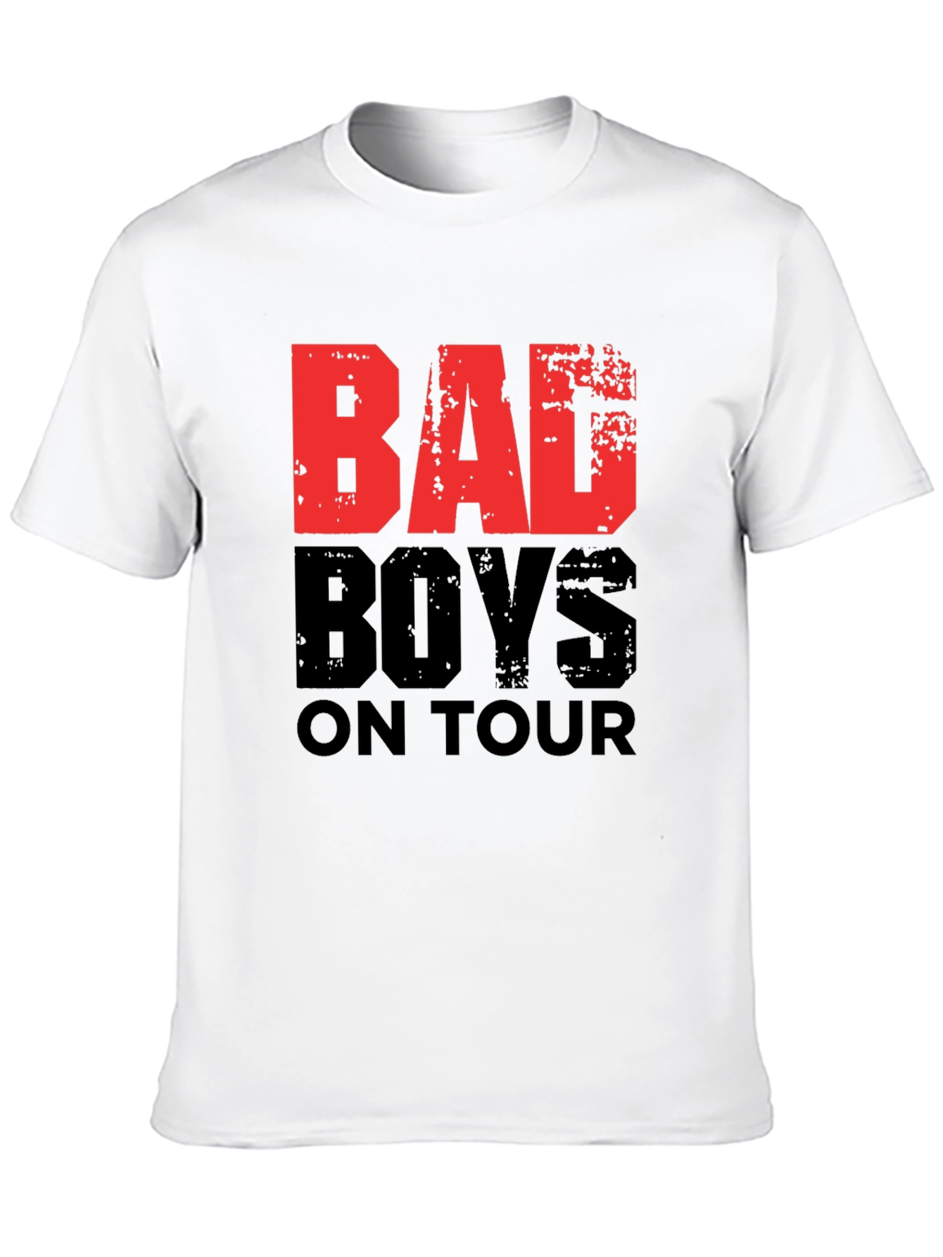 Bad Boys On Tour Graphic T-Shirt - Black