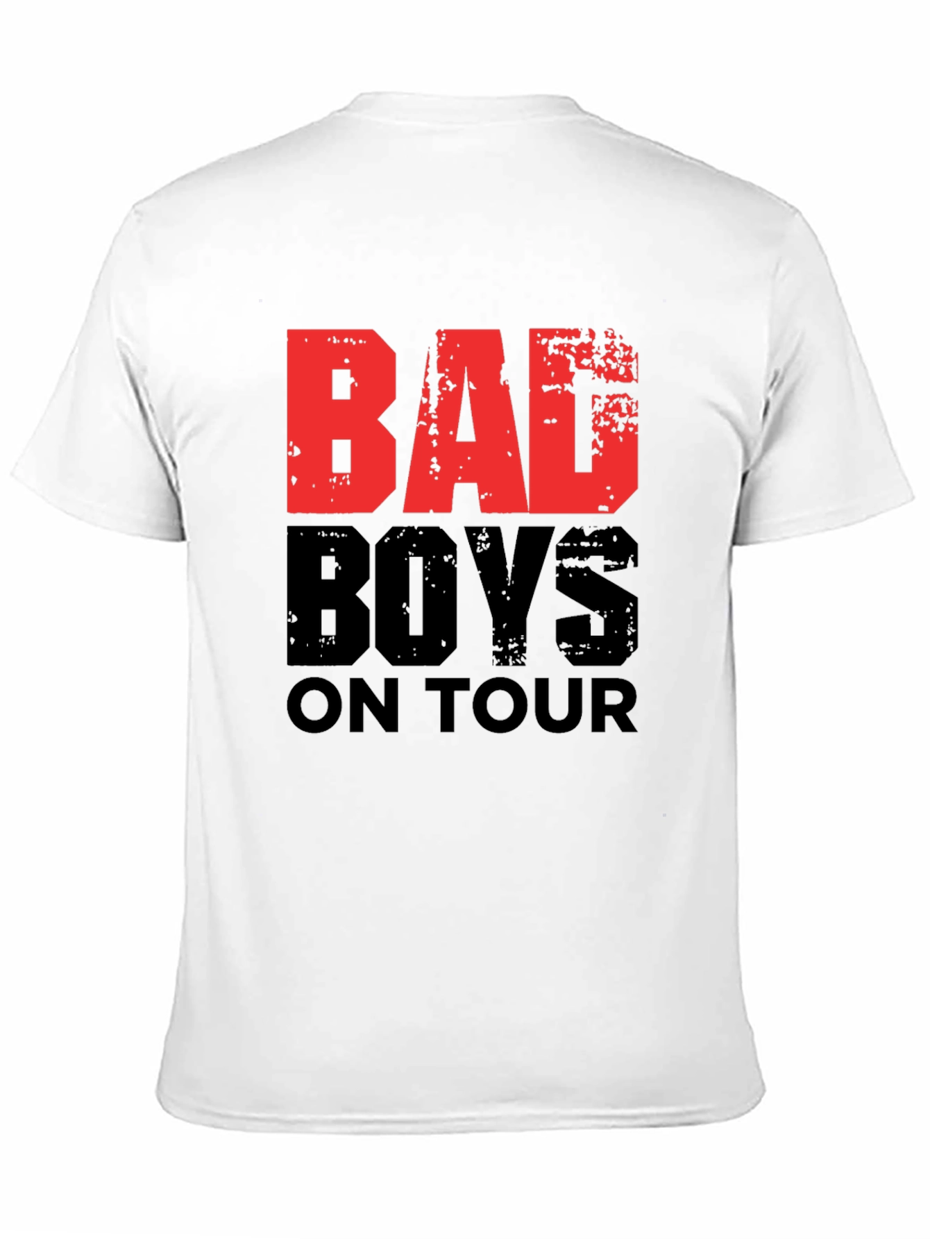 Bad Boys On Tour Graphic T-Shirt - Black