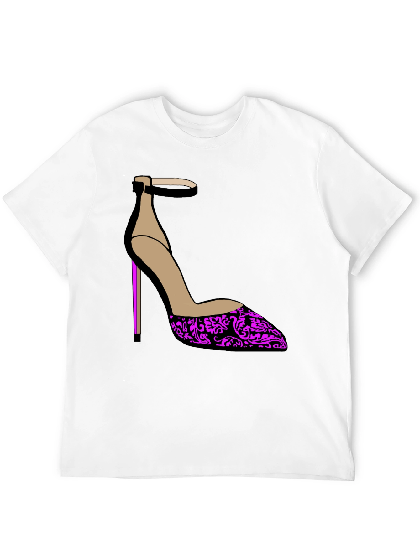 Stylish Heel Graphic Tee - Statement Fashion