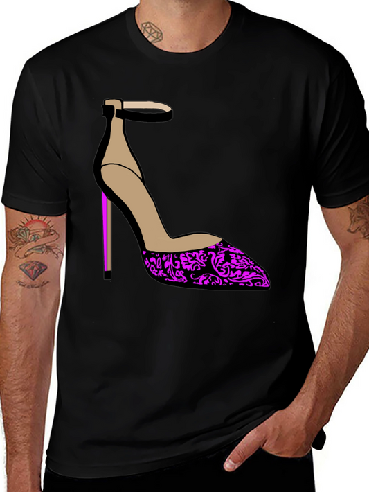Stylish Heel Graphic Tee - Statement Fashion