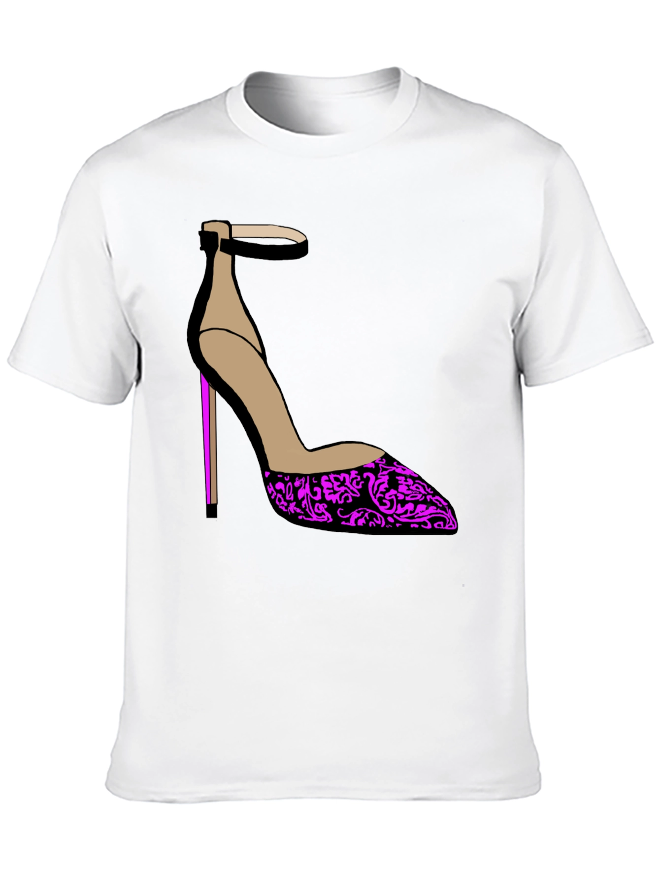 Stylish Heel Graphic Tee - Statement Fashion