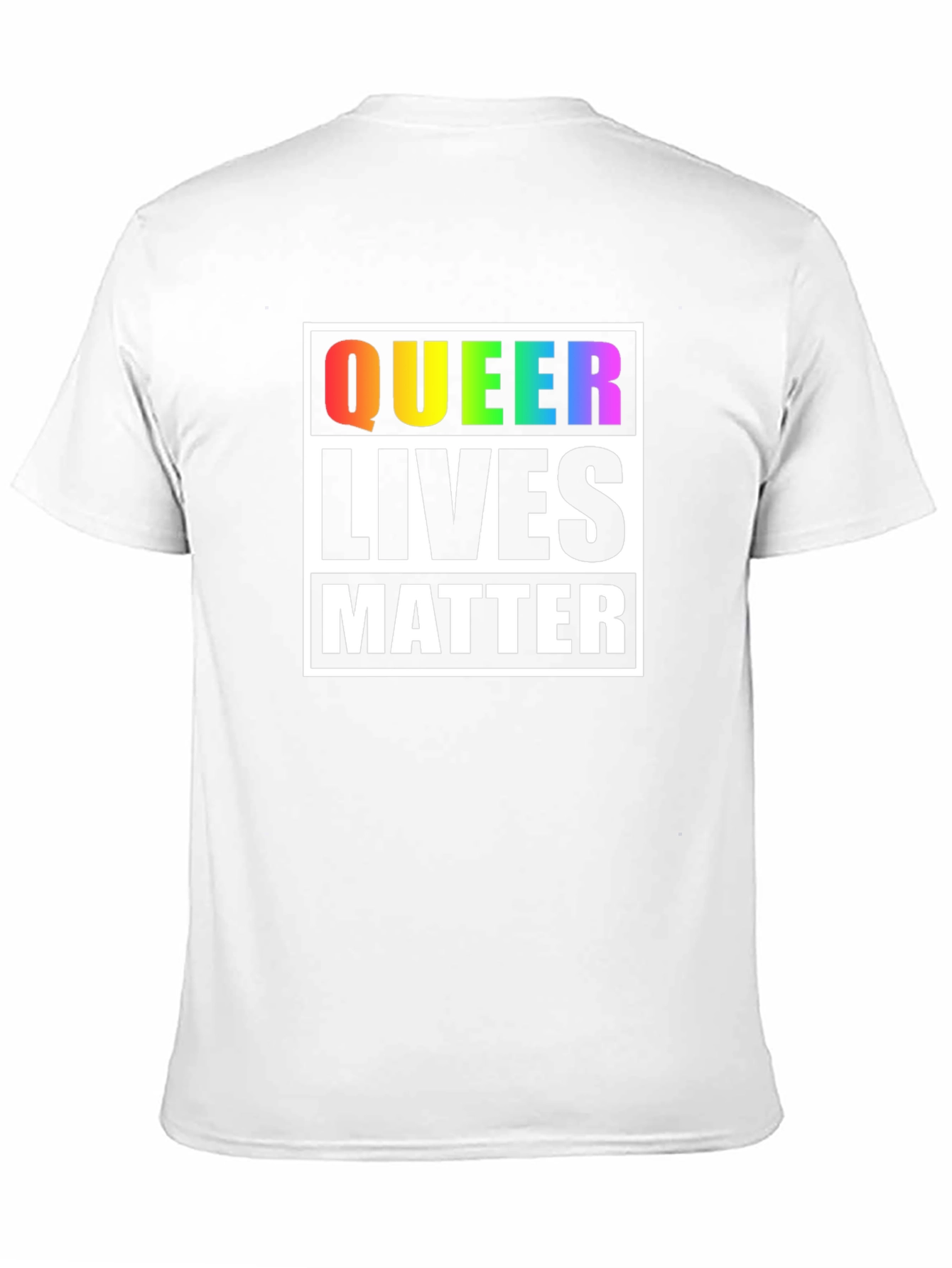 Queer Lives Matter T-Shirt - Pride & Support