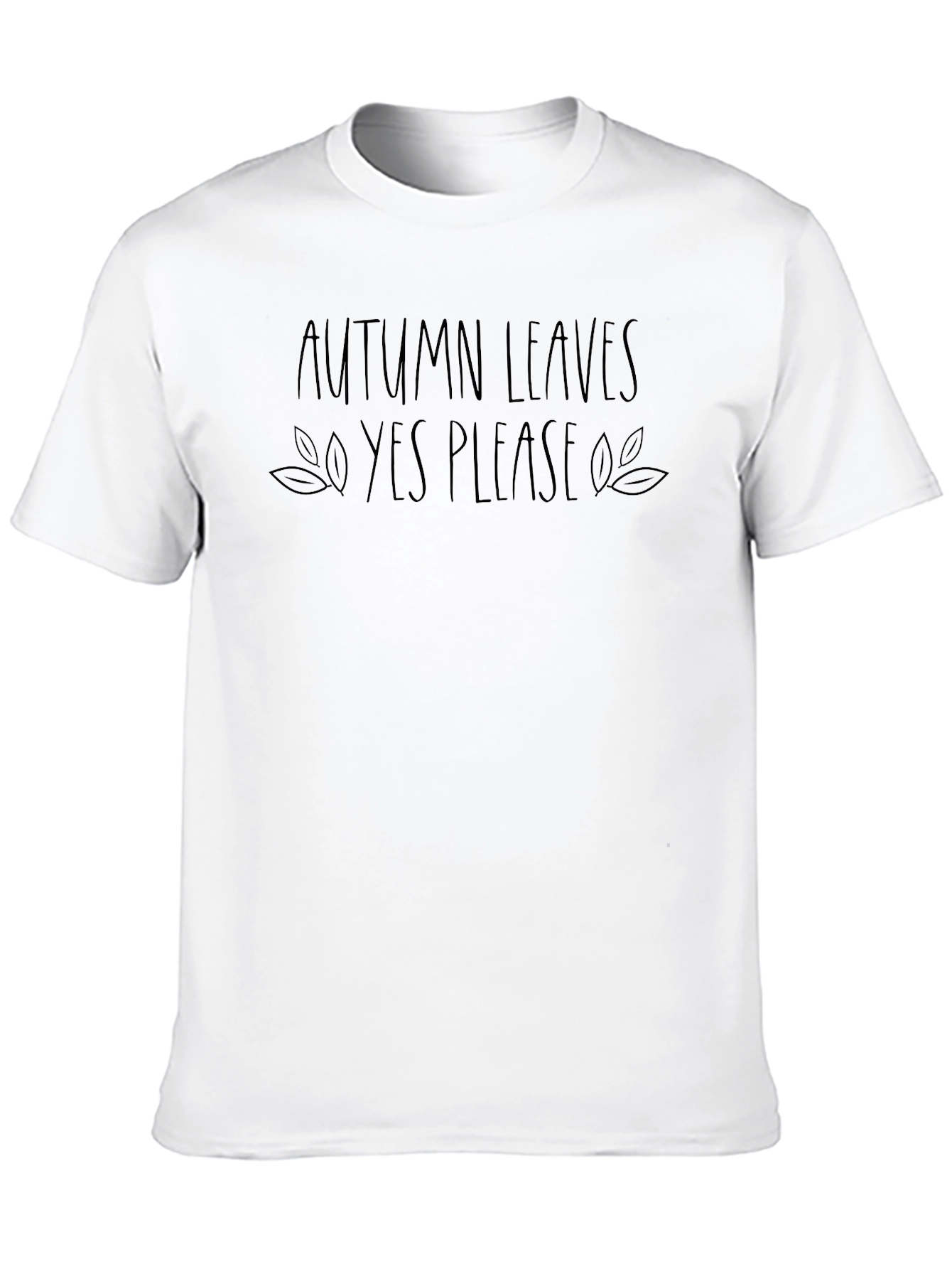 Autumn Leaves Yes Please Graphic Tee