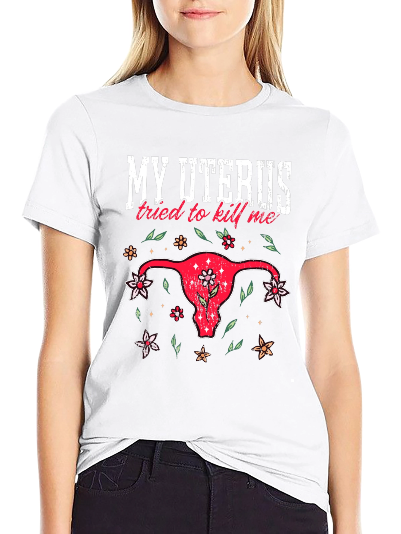 My Uterus Tried To Kill Me Graphic Tee