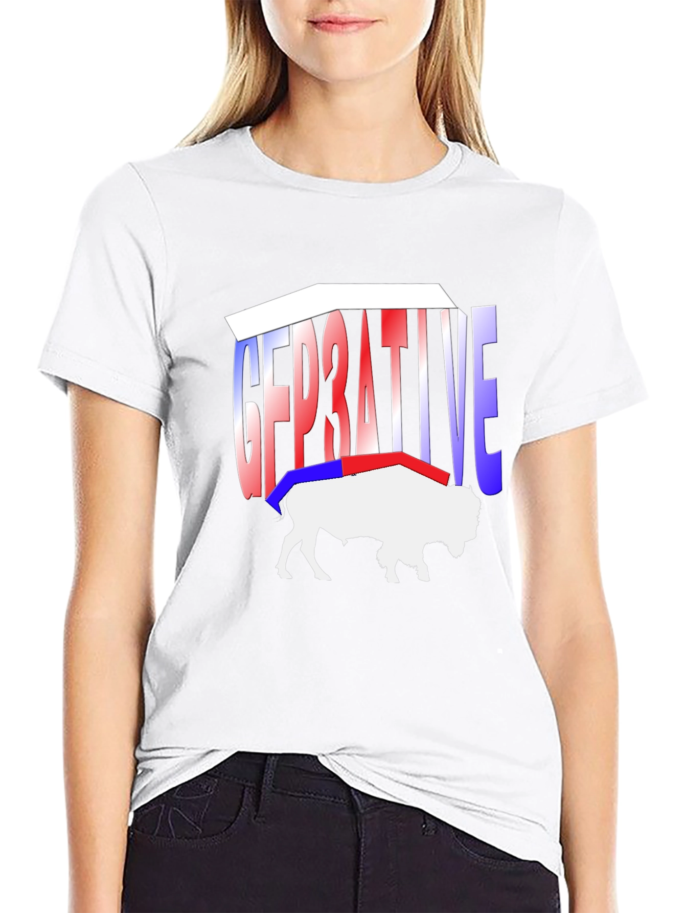 Rep3ative Buffalo Graphic Tee