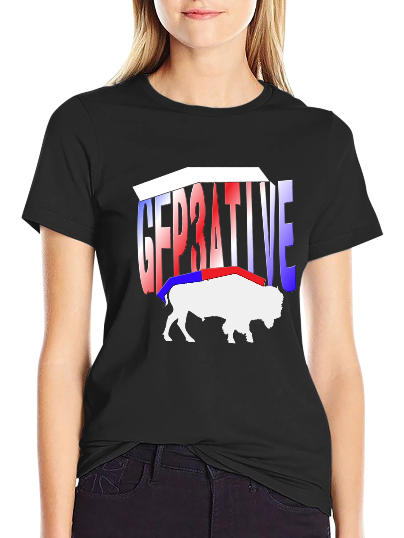 Rep3ative Buffalo Graphic Tee