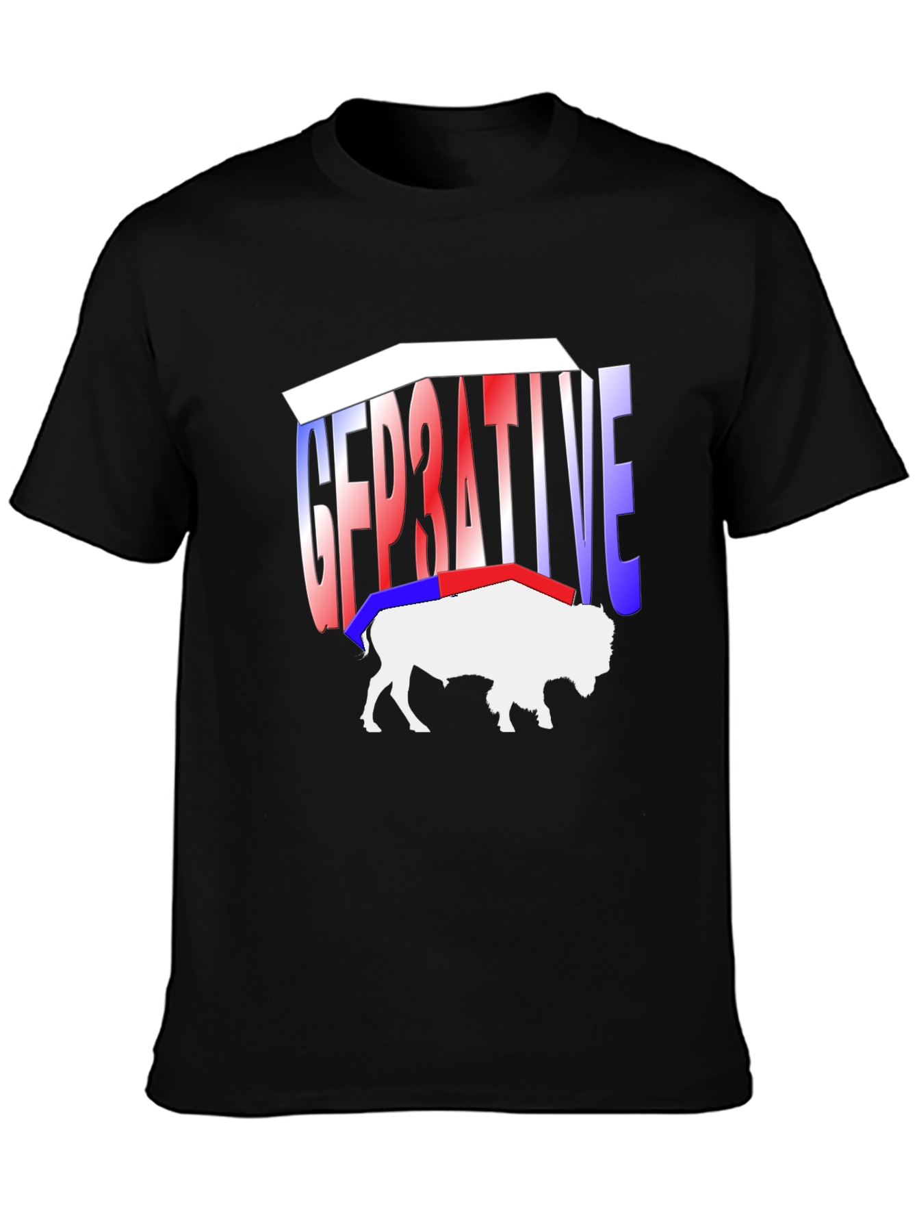 Rep3ative Buffalo Graphic Tee