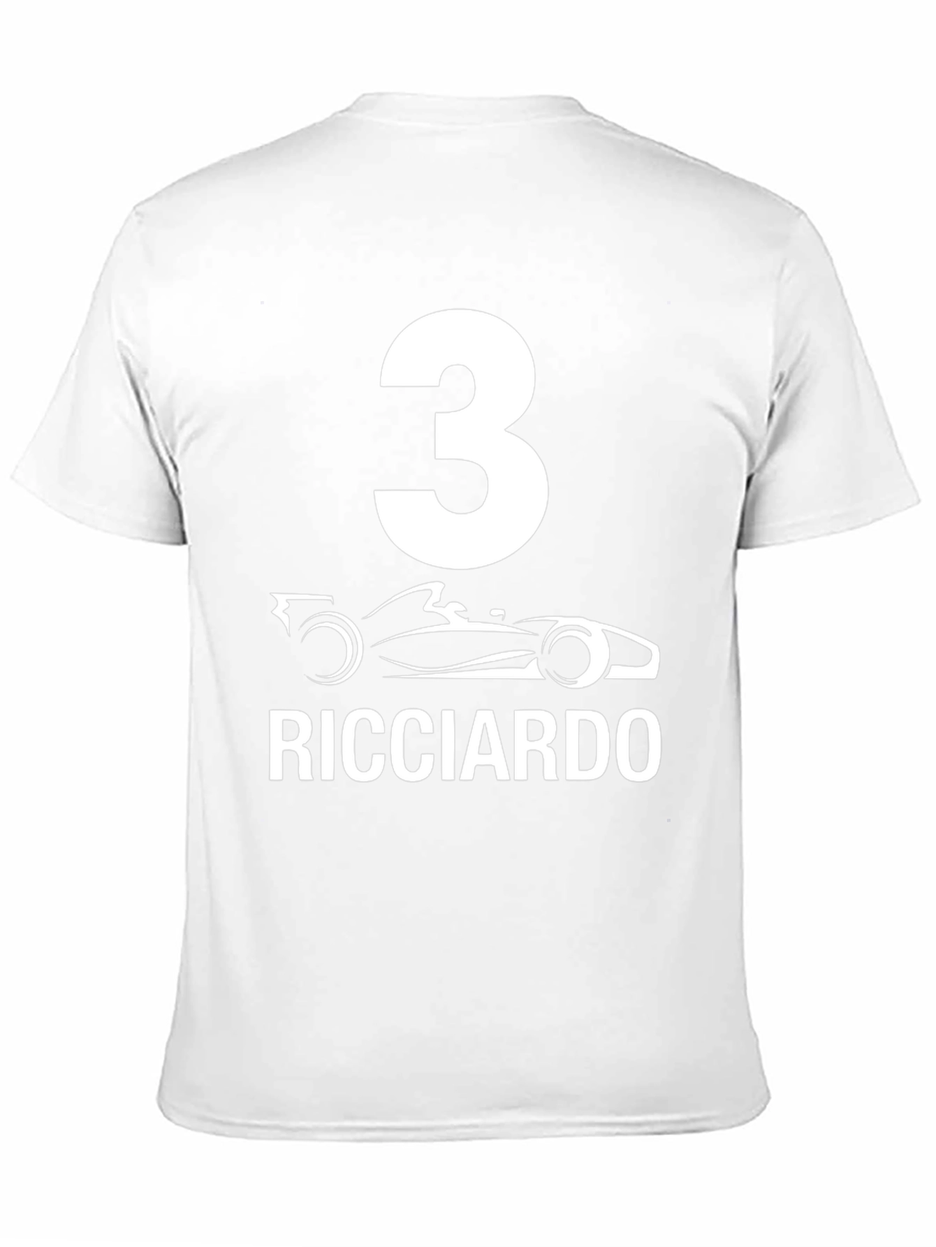 Ricciardo Formula 1 Black T-Shirt - Fan Edition