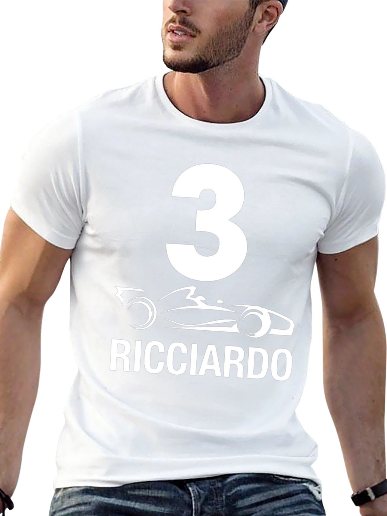Ricciardo Formula 1 Black T-Shirt - Fan Edition